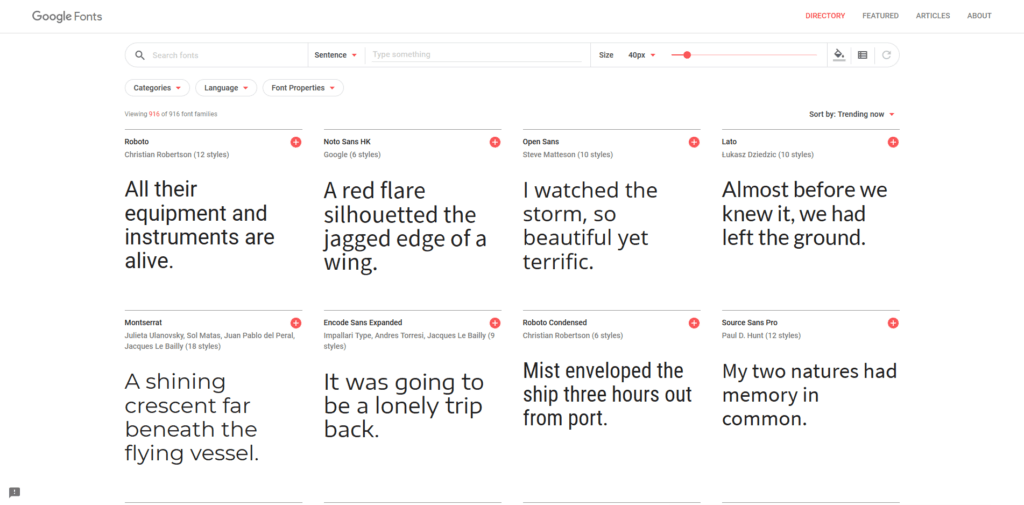 google-fonts