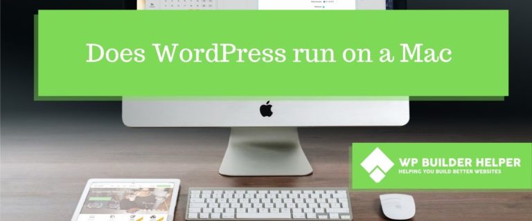 Does WordPress run on a Mac