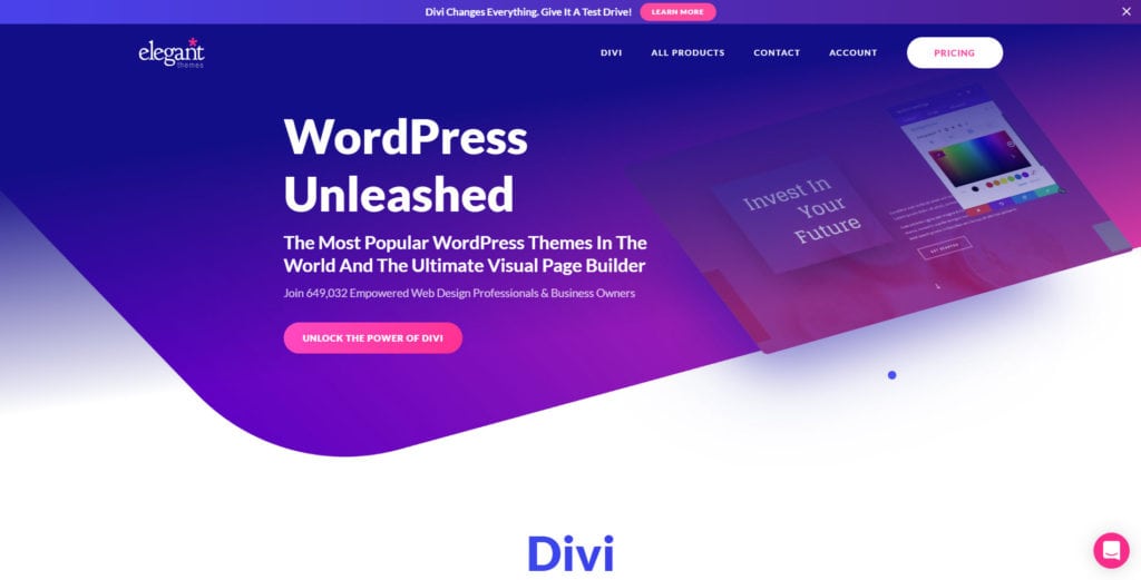 divi-website