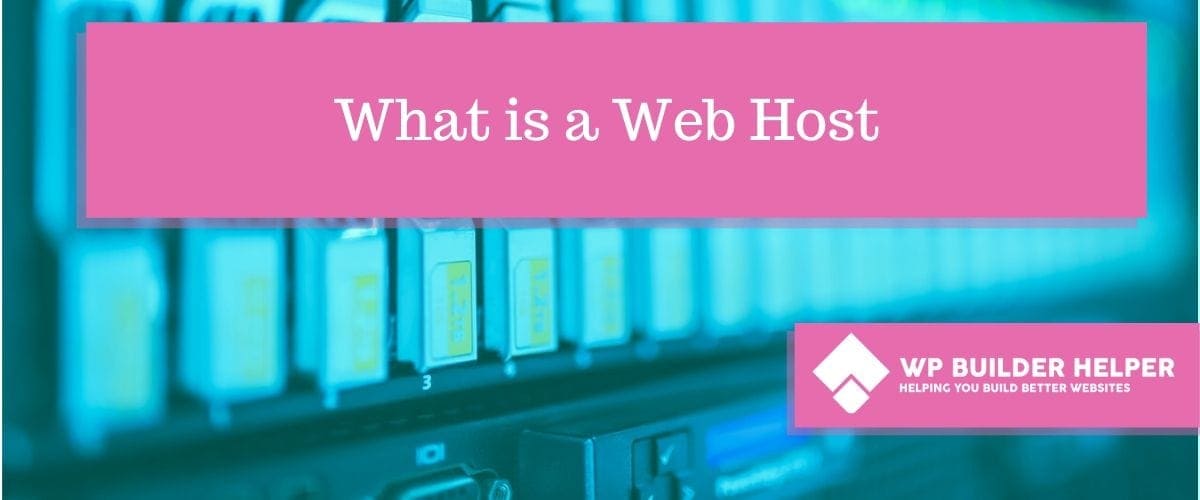 what-is-a-web-host